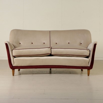 moderne Antiquitäten, moderne Design-Antiquitäten, Sofa, modernes Antiquitäten-Sofa, modernes Antiquitäten-Sofa, italienisches Sofa, Vintage-Sofa, 50er-Jahre-Sofa, 50er-Jahre-Design-Sofa, 50er Jahre, Vintage 50er Jahre