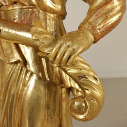 Paar Statuen, Goldenen