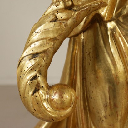 Pair of Statues Golden