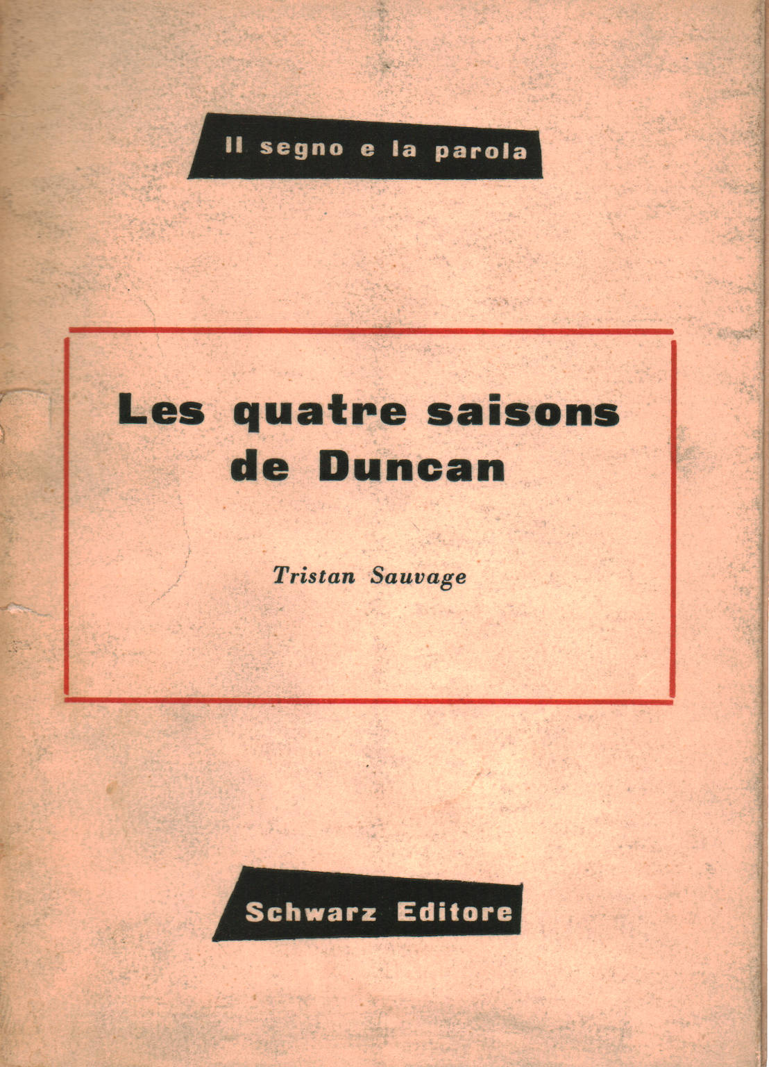 Die vier Jahreszeiten von Duncan – Les quatre saisons, Tristan Sauvage