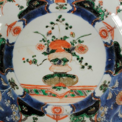 Teller Imari Chinesisch - detail