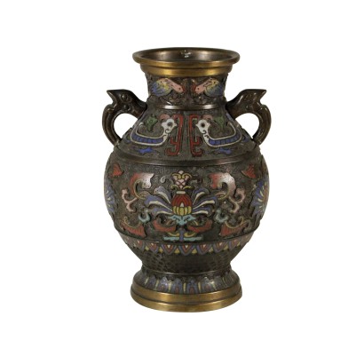 antiquariato, vaso, antiquariato vaso, vaso antico, vaso antico italiano, vaso di antiquariato, vaso giapponese, vaso del 800, vaso giappone, vaso cloisonnè