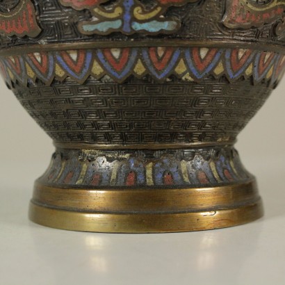 antiquariato, vaso, antiquariato vaso, vaso antico, vaso antico italiano, vaso di antiquariato, vaso giapponese, vaso del 800, vaso giappone, vaso cloisonnè