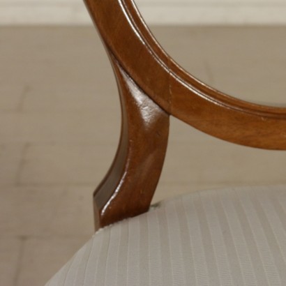 Group of Six English Chairs - detail