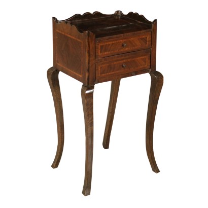 Antiquitäten, Nachttisch, antiker Nachttisch, antike Nachttische, antiker italienischer Nachttisch, antiker Nachttisch, neoklassischer Nachttisch, Nachttisch aus dem 19. Jahrhundert