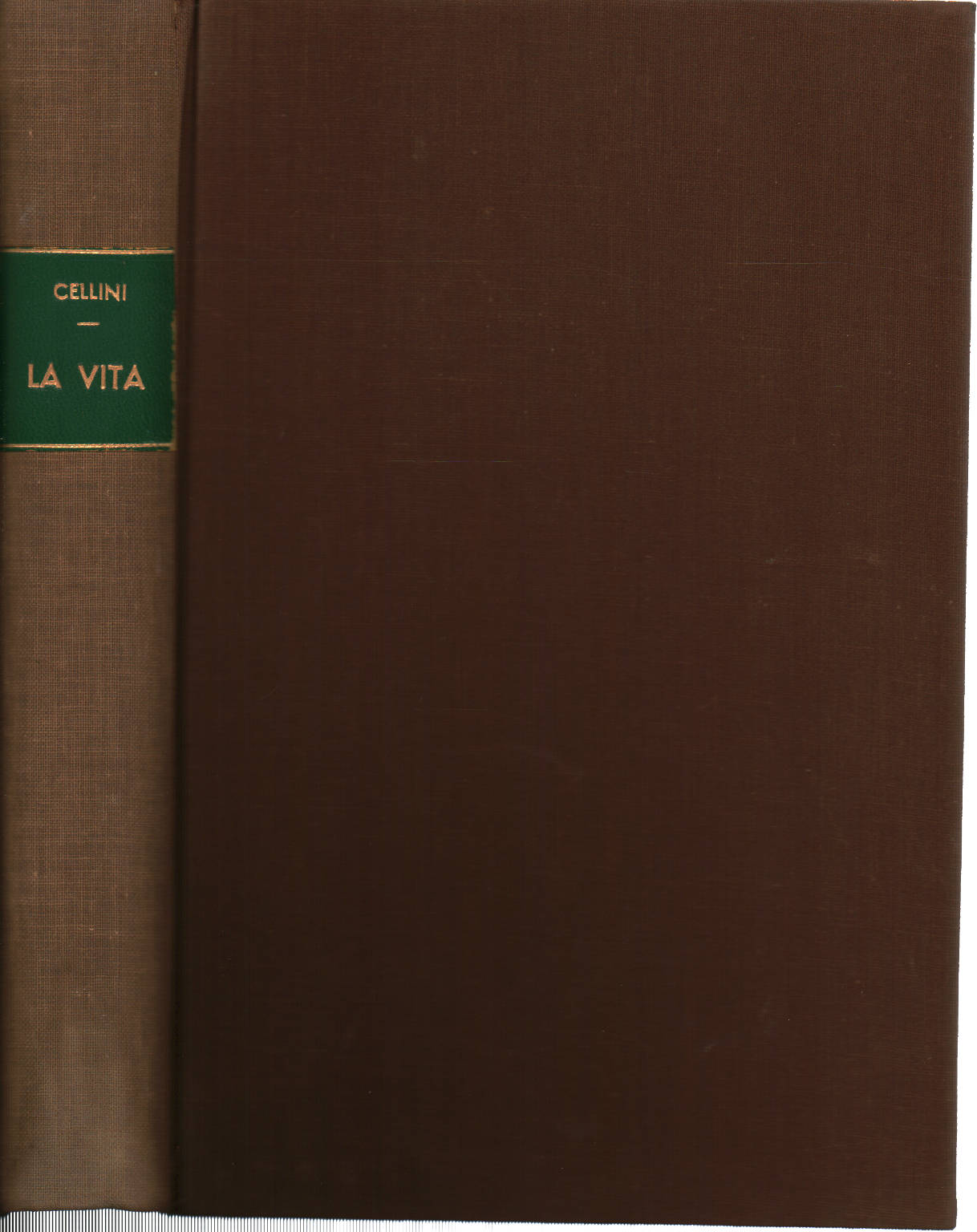 La vie, Cellini