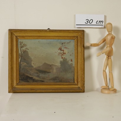 Paysages avec figures-détail