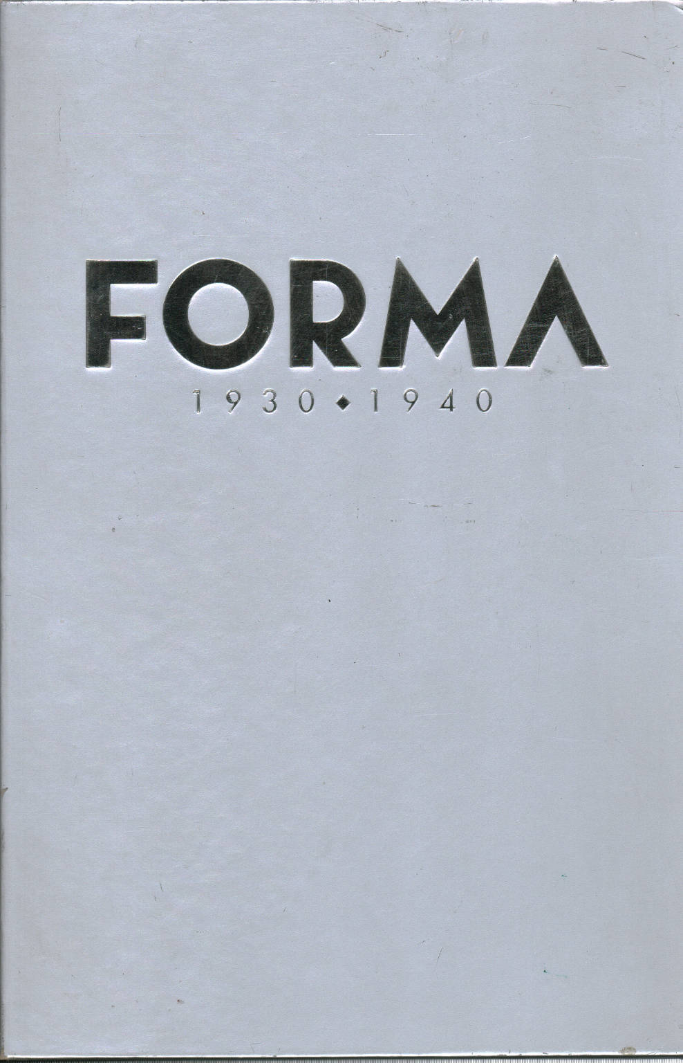 Forma 1930-1940, Fabrice Ferri