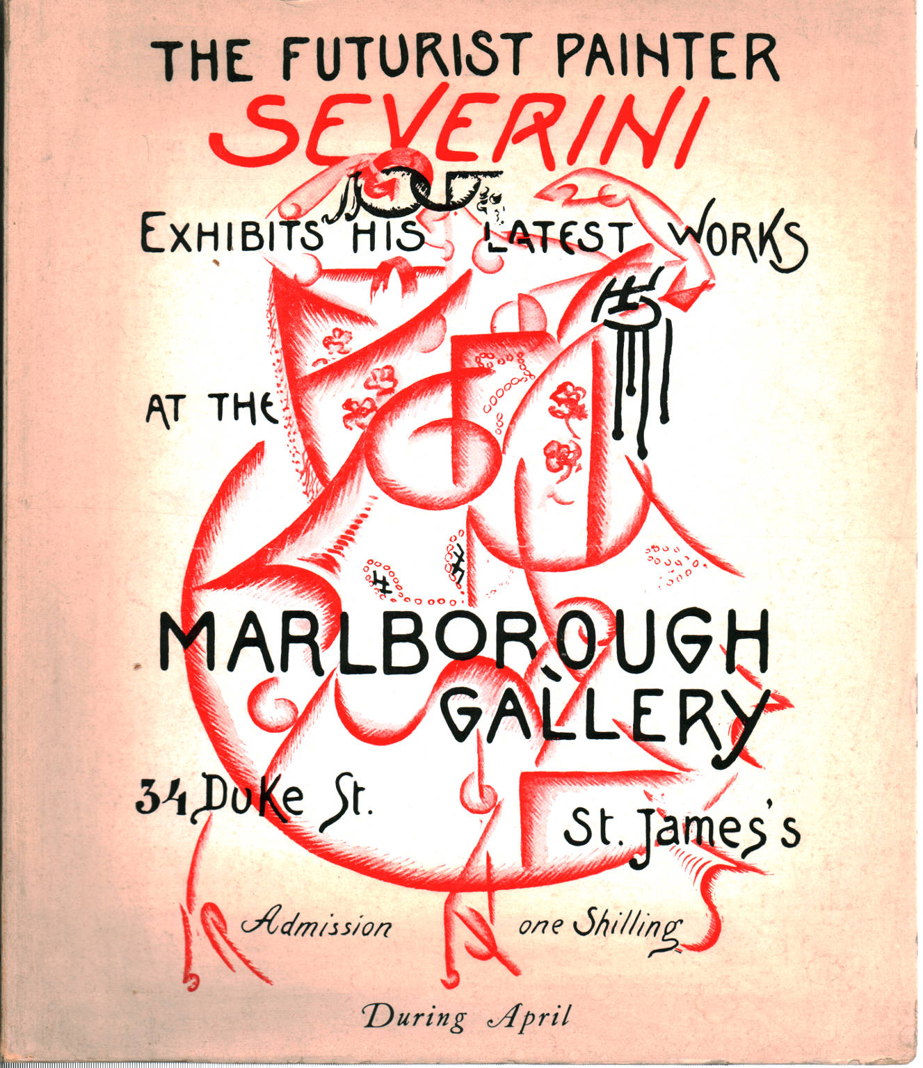 The Futurist Painter Severini Exhibits his latest , Severini Gino
