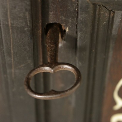 Monetiere Inlaid Ivory detail