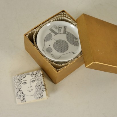 Coasters by Piero Fornasetti-the particular