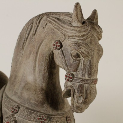 antiquariato, oggettistica, antiquariato oggettistica, oggettistica antica, oggettistica antica italiana, oggettistica di antiquariato, oggettistica del 900, cavallo in gesso