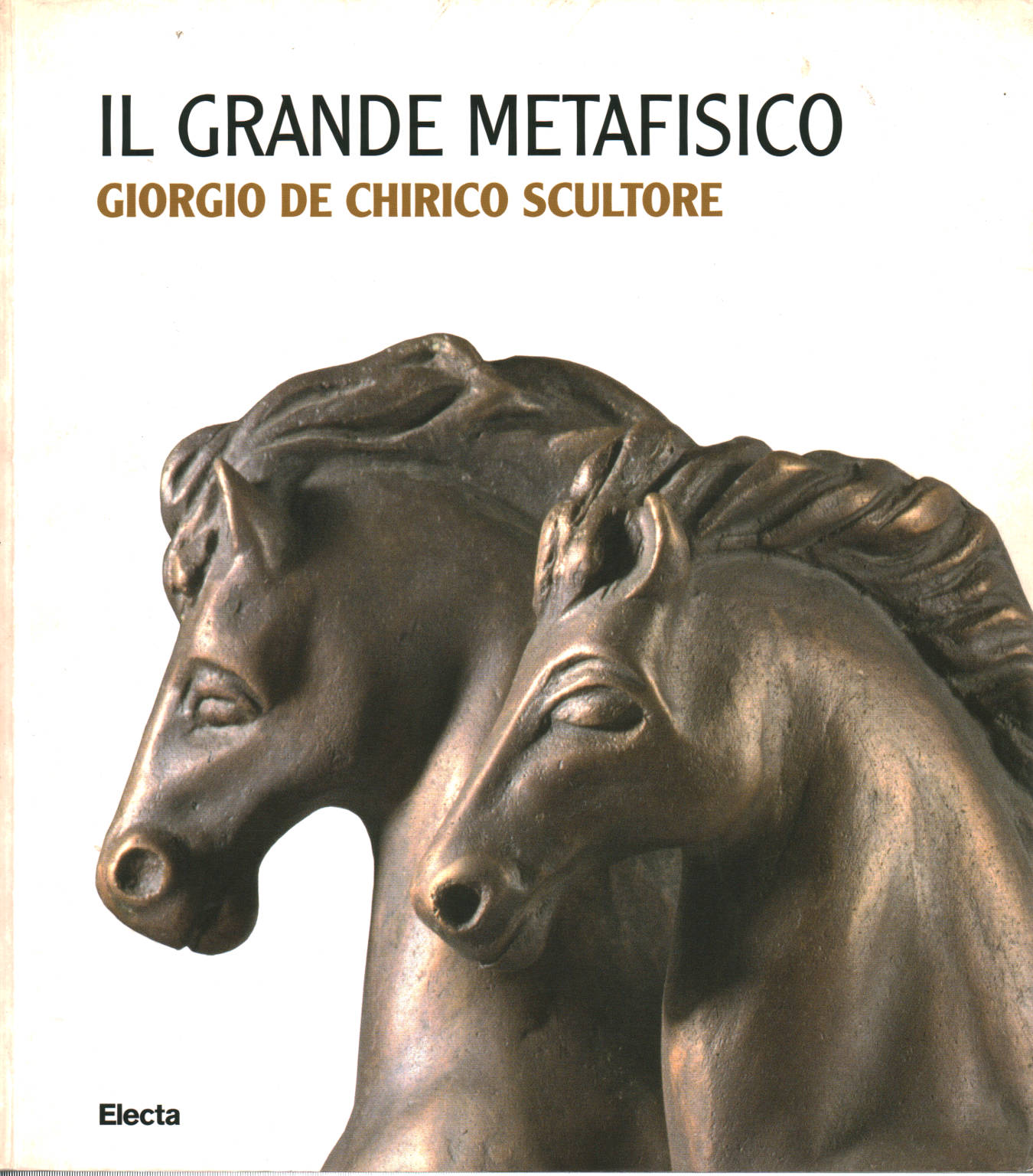 Der große metaphysiker: Giorgio de Chirico bildhauer, Franco Jungs