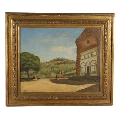 Arte Novecento- Pittura Paesaggistica-Paesaggio di Carlo Prada