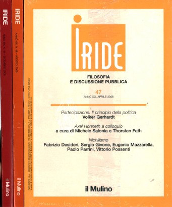 Iride, anno XXIII, 2016 (nn. 47-48-49)
