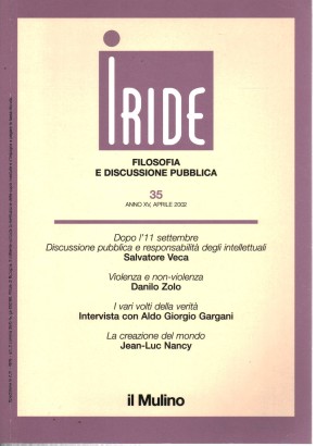 Iride year XV 2002 n. 35, AA. VV.