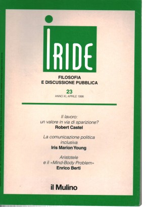 Iride, anno XI, 1998, n. 23
