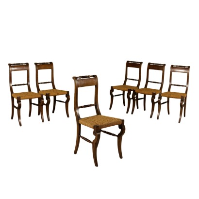 Suite de Six Chaises Restauration