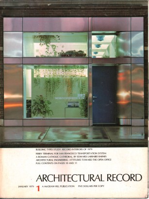 Architectural Record n.1 Jenuary 1979
