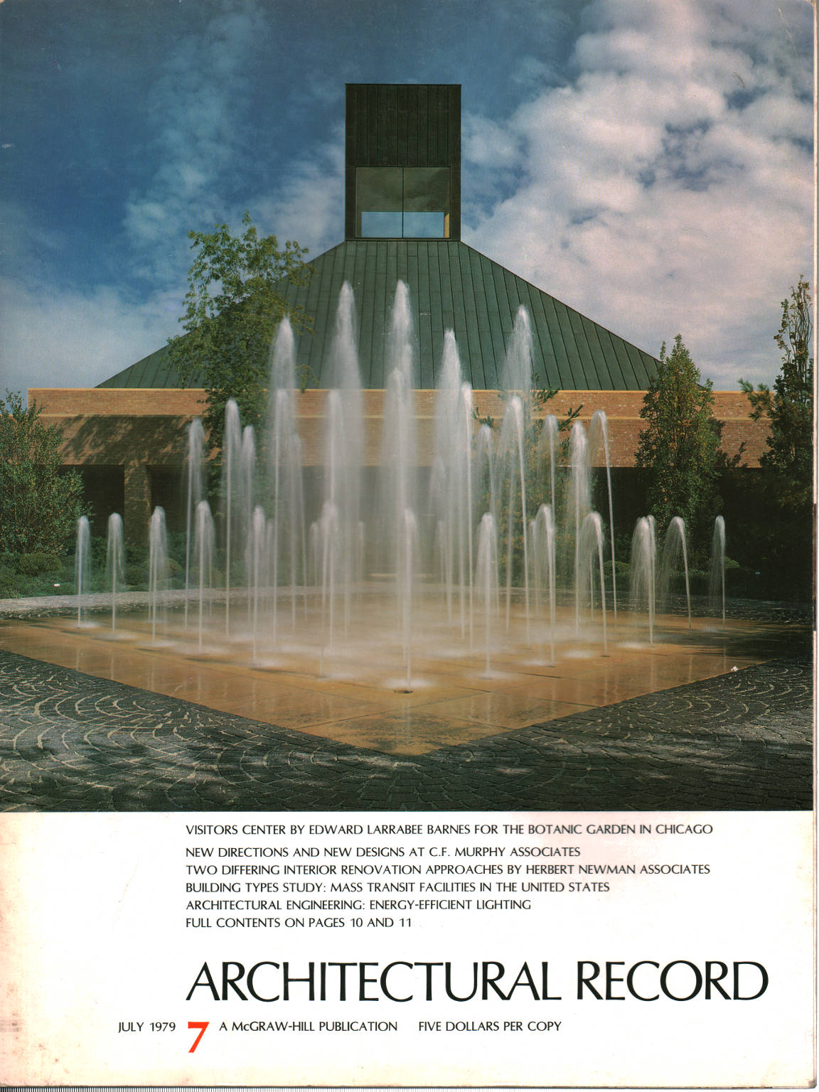 Architectural Record Nr. 7, Juli 1979, AA.VV.