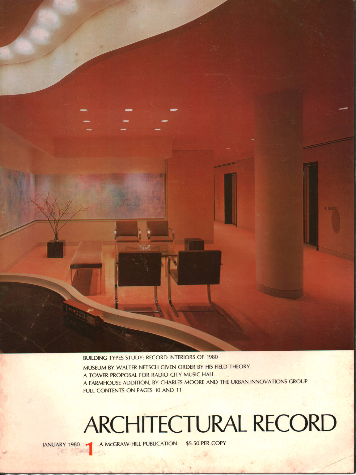 Architectural Record nr. 1 Jenuary 1980, AA.VV.