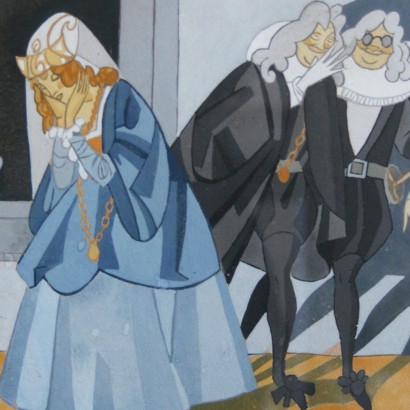Illustrazione per Piè di rana