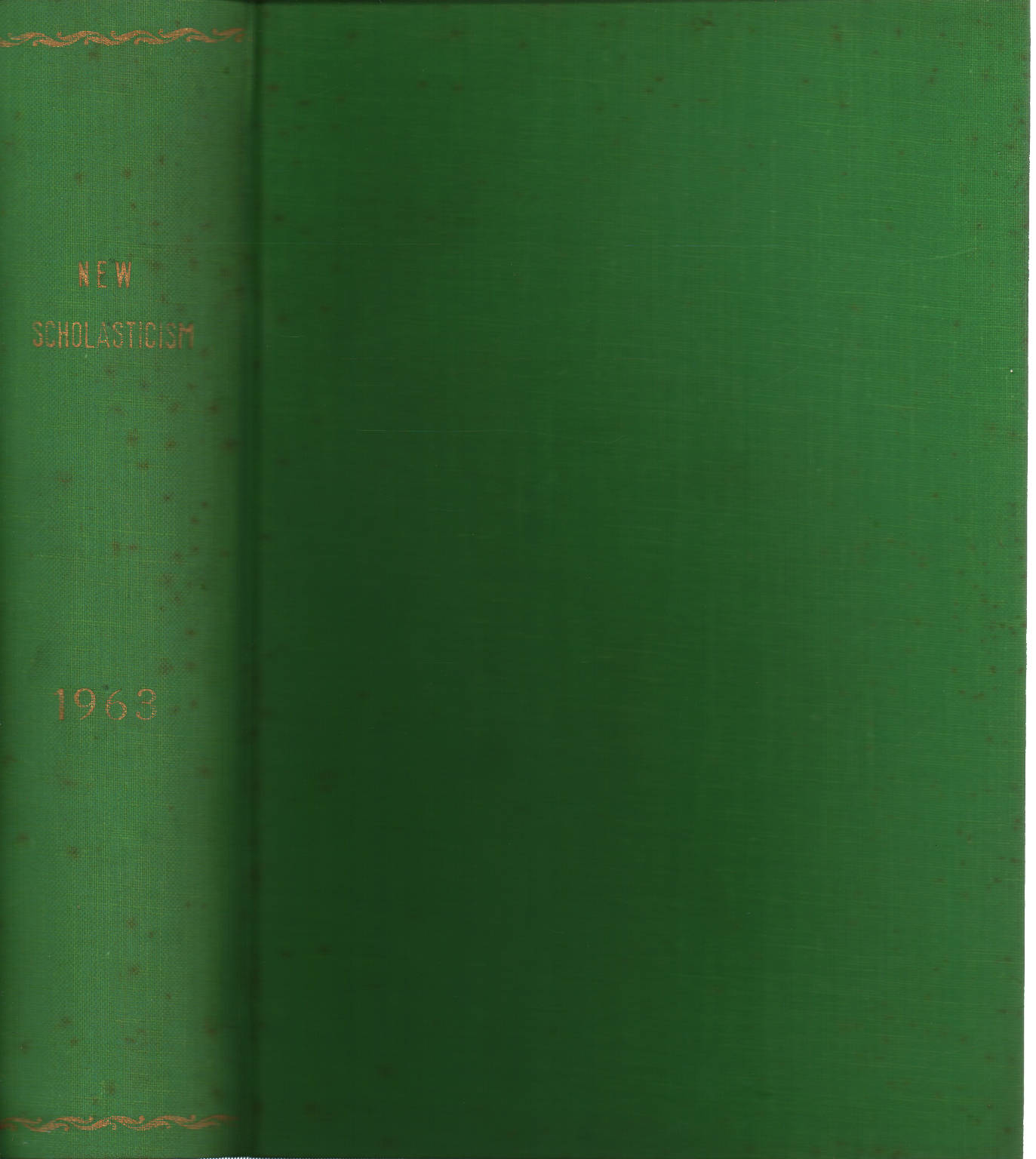 Die neue Scholastik Band XXXVII 1963 Nr. 1-2-4, AA.VV.