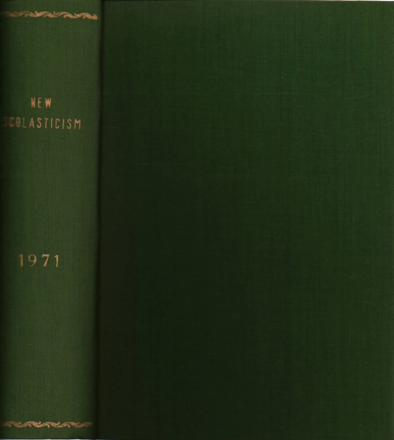 Die neue Scholastik Band XLV 1971 Nr. 1-2-3-4, AA.VV.
