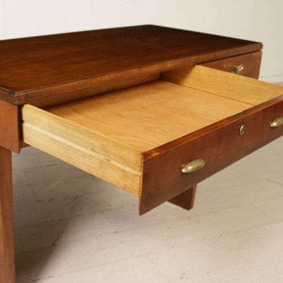 modern antiques, modern design antiques, desk, modern antique desk, modern antiques desk, Italian desk, vintage desk, 1950s desk, 1950s design desk, desk with drawers.