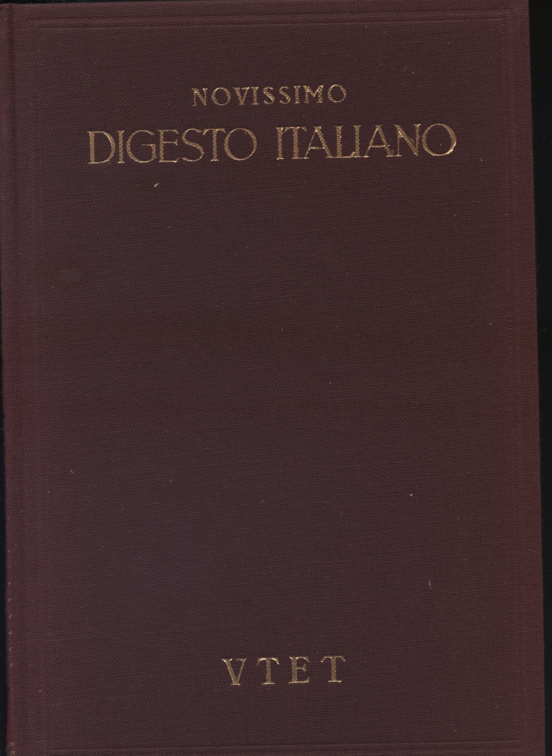 Novissimo digesto italiano. Volume V: CRI-DIS