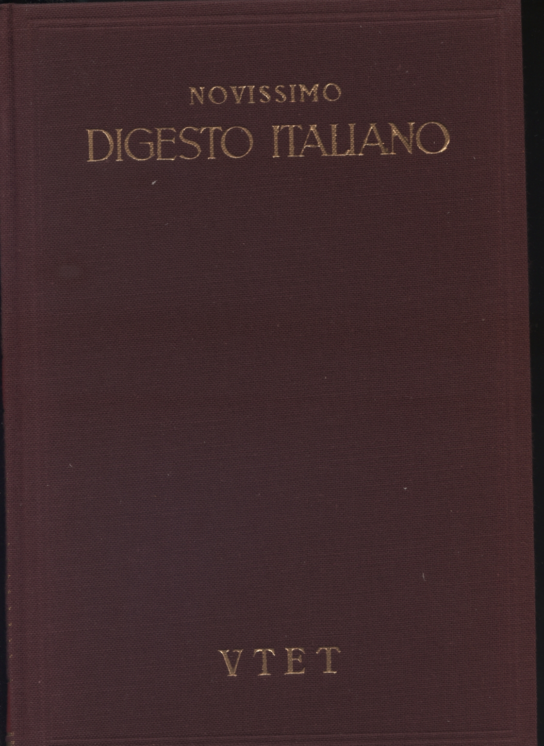 Italienischer Digesto von Novissimo. Band V: CRI-DIS, Antonio Azara Ernesto Eula