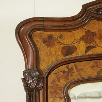 Armoire de style art nouveau-détail