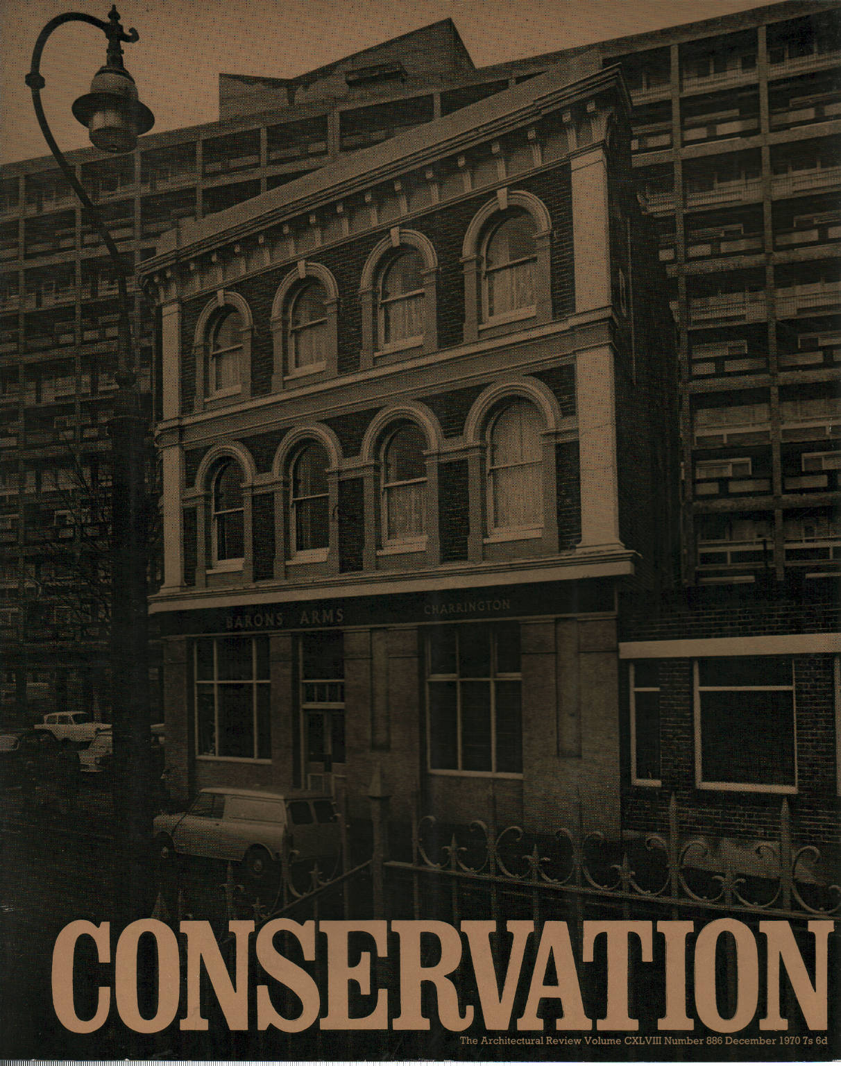 The Architectural Review N.886, Dezember 1970, AA.VV