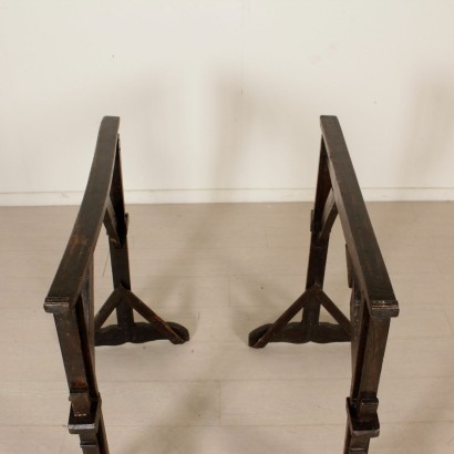 antiques, other furniture, antiques, other furniture, other antique furniture, other Italian antiques, other antiques, other neoclassical furniture, other furniture from 800-900, pair of trestles, trestles, 800-900 trestles.