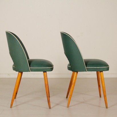 modernariato, modernariato di design, sedie, sedie modernariato, sedie di modernariato, sedie italiane, sedie vintage, sedie anni 50, sedie design anni 50, gruppo di sedie.