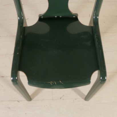 modernariato, modernariato di design, sedie, sedie modernariato, sedie di modernariato, sedie italiane, sedie vintage, sedie anni 60-70, sedie design anni 60-70, gruppo di sei sedie.