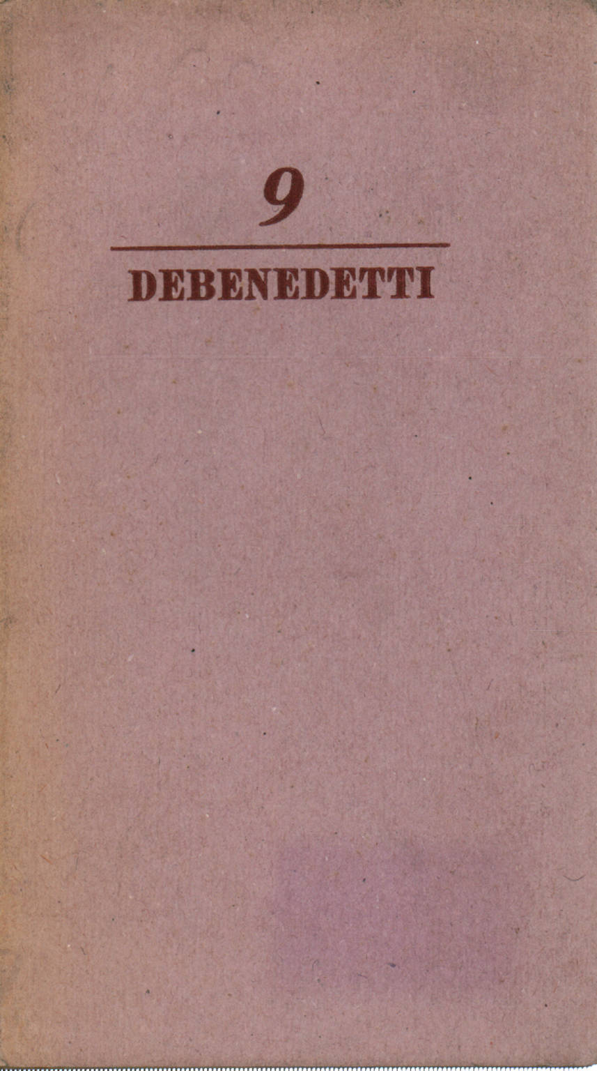 16 de octubre de 1943, Giacomo Debenedetti