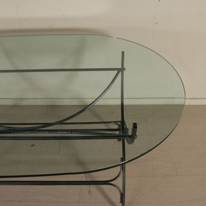 modern antiques, modern design antiques, table, modern antiques table, modern antiques table, Italian table, vintage table, 70-80s table, 70-80s design table, table with metal base.