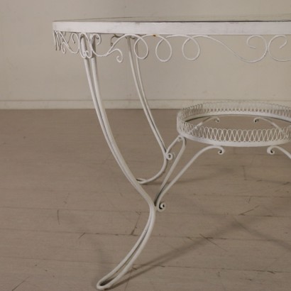 modern antiques, modern design antiques, table, modern antiques table, modern antiques table, Italian table, vintage table, 50-60 years table, 50-60 years design table, wrought iron table.