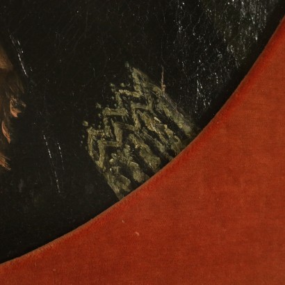 Arte Ottocento- Pittura iconografica-Ritratto Femminile-particolare
