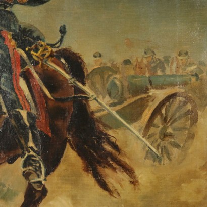 Escena de la batalla-detalle