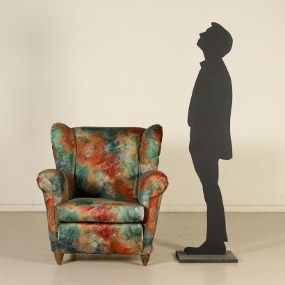 moderne Antiquitäten, moderne Design-Antiquitäten, Sessel, moderne Antiquitäten-Sessel, moderne Antiquitäten-Sessel, italienischer Sessel, Vintage-Sessel, 50-60er-Sessel, 50-60er-Design-Sessel, Berger-Sessel.
