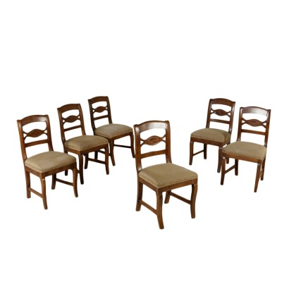 Gruppe von Sechs Stühlen