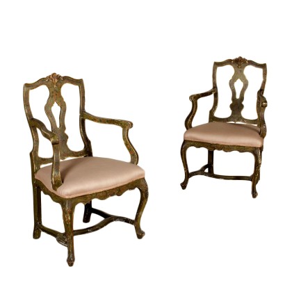 antigüedad, silla, sillas antiguas, silla antigua, silla italiana antigua, silla antigua, silla neoclásica, silla de 1900, par de sillones de estilo.