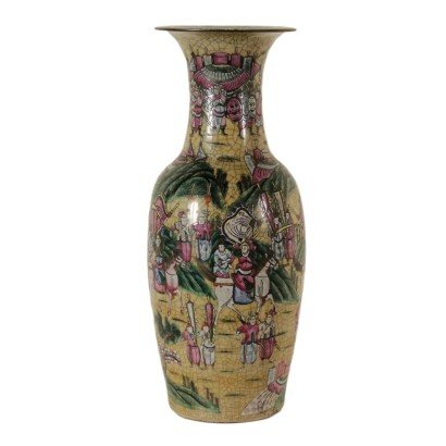 Antiquitäten, Vase, antike Vasen, antike Vase, antike italienische Vase, antike Vase, neoklassische Vase, 900er Vase, Nanjingvase, Steinzeugvase.