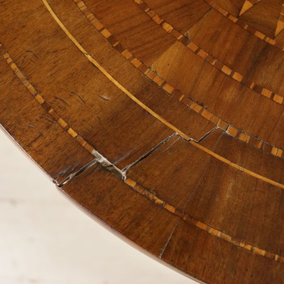 Table Rolo Inlaid-particular