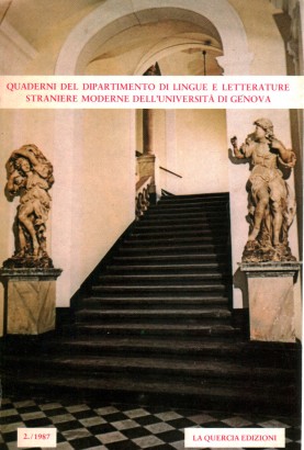 Quaderni del Dipartimento di Lingue e Letterature Straniere Moderne 2, 1987