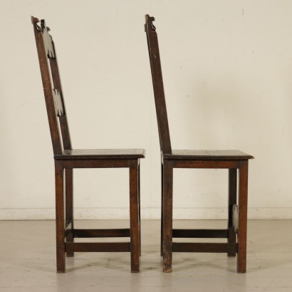 antik, stuhl, antike stühle, antiker stuhl, antiker italienischer stuhl, antiker stuhl, neoklassizistischer stuhl, stuhl aus den 1900er jahren, stuhlgruppe, paar stühle.