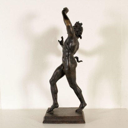 antiques, bronze, antiques bronzes, antique bronze, antique Italian bronze, antique bronze, neoclassical bronze, 20th century bronze, faun, bronze faun.