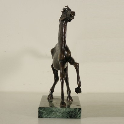 antiquariato, bronzo, antiquariato bronzi, bronzo antico, bronzo antico italiano, bronzo di antiquariato, bronzo neoclassico, bronzo del 900, scultura in bronzo, cavallo, sergio capellini.